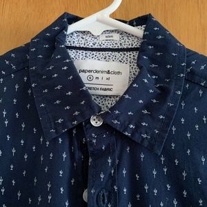 Paper Denim & Cloth cactus print shirt